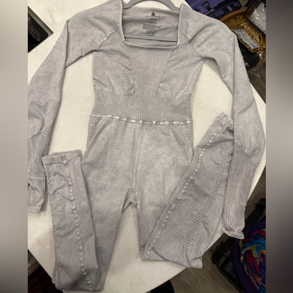 FP Movement by Free People Good Karma Long sleeve onesie